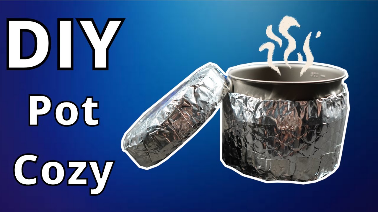 DIY Pot Cozy - It does more than just keep your stuff warm