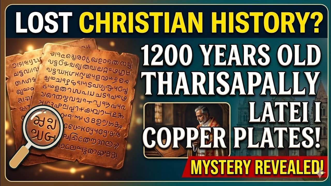 1200 years old Tharisapalli Copper Plates, Reveal Historical Links Between Ancient India and Persia