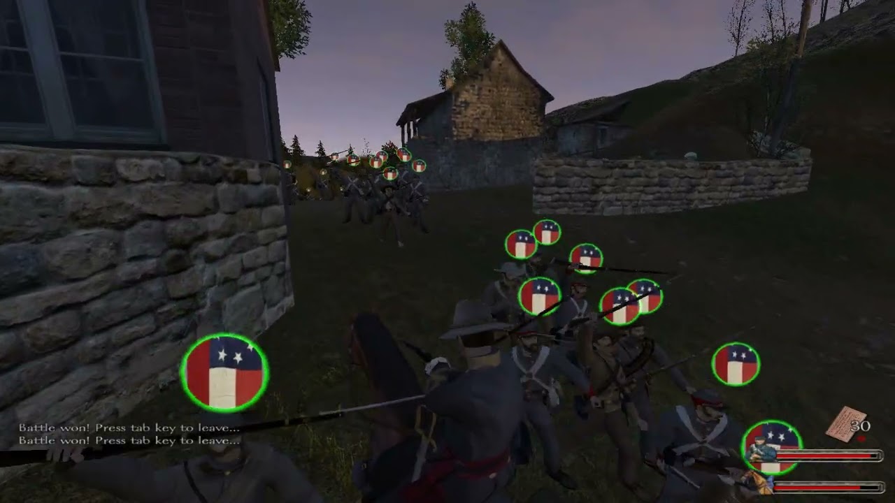 mount and blade gameaplay - american civil war