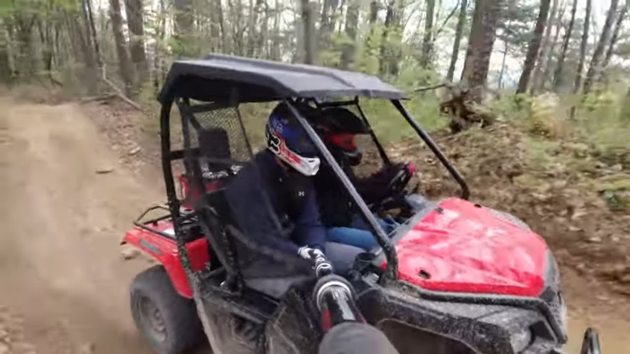 Honda Pioneer 500 Riding & more