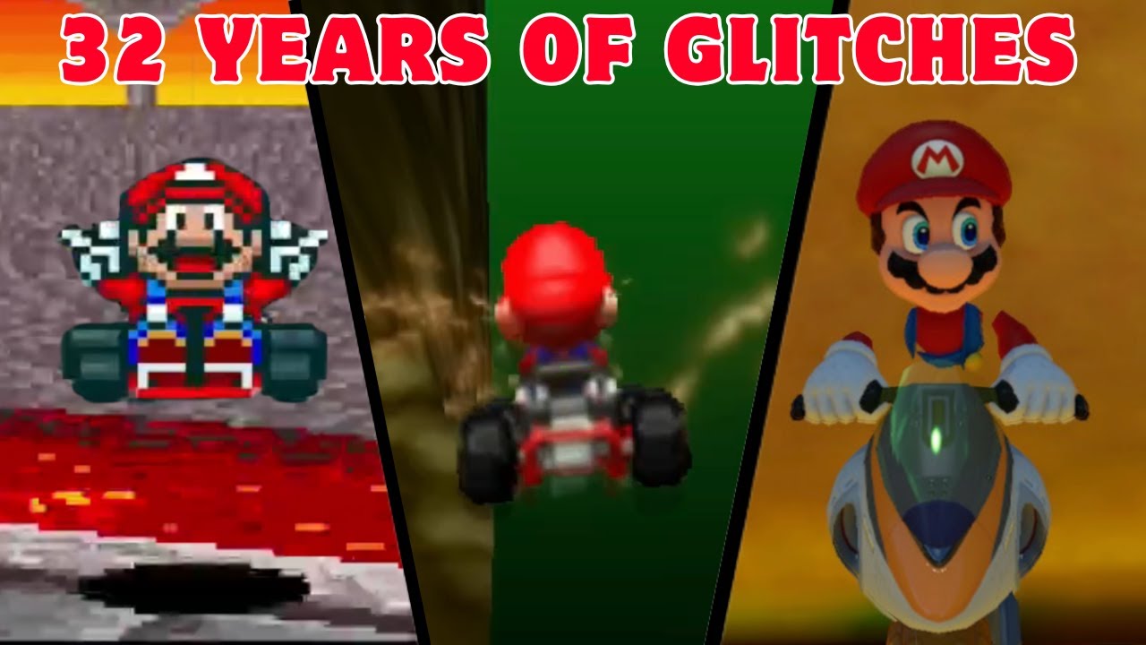 Эволюция глюков Mario Kart — Glitchtastick