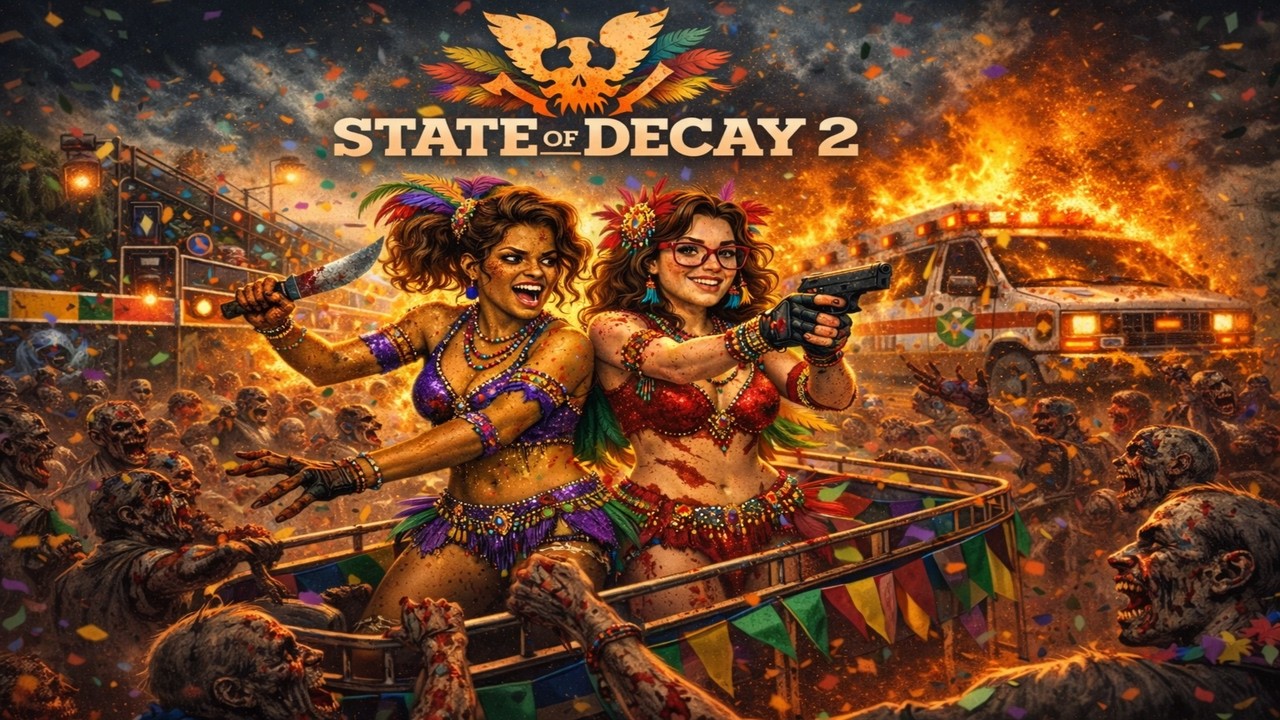 STATE OF DECAY 2 - BLOQUINHO  DE RUA NO APOCALIPSE DA MIH NO CONTROLE - ZONA LETAL