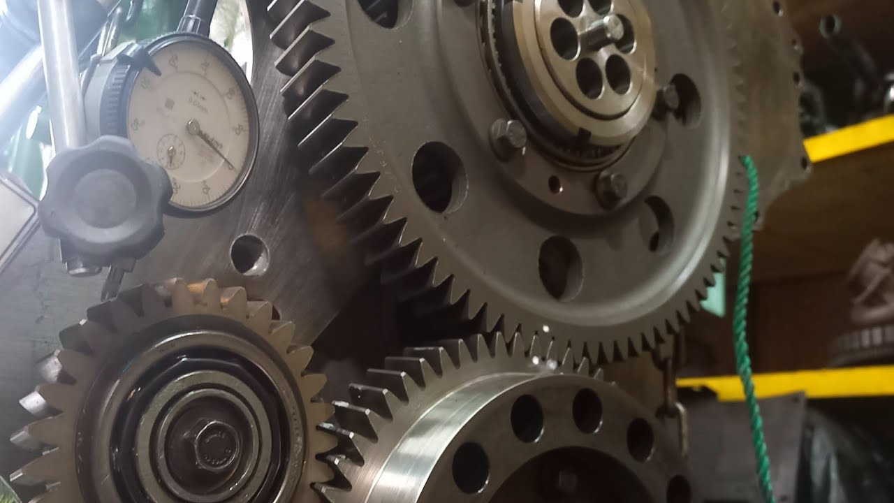 VOLVO D13 CALIBRACIÓN DE PIÑONES DE DISTRIBUCIÓN