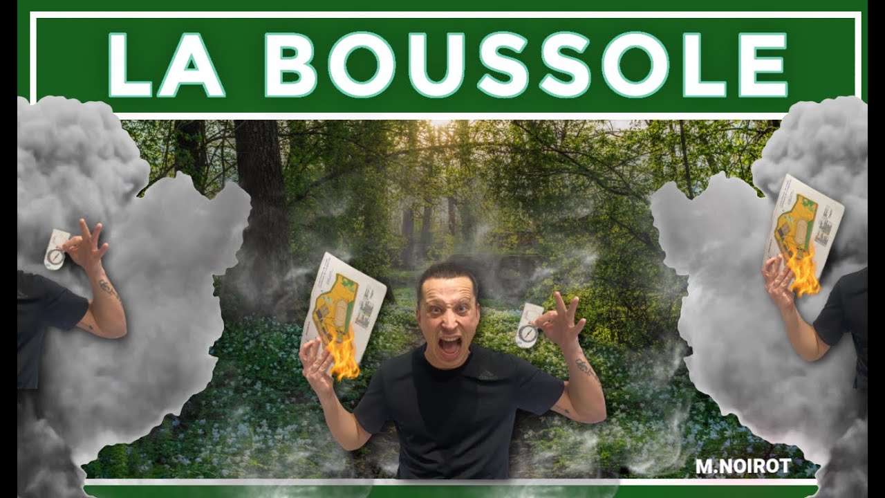 🧭 LA BOUSSOLE EN COURSE D'ORIENTATION 🧭