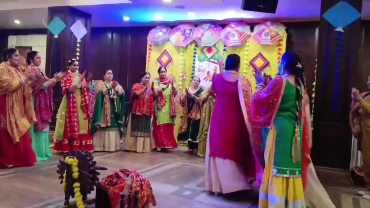 Gidda performance in Teej party 
