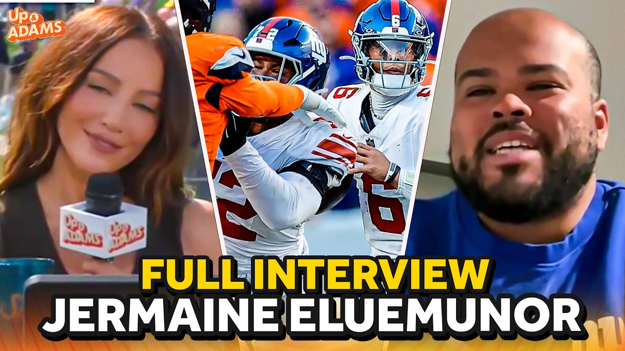 Jermaine Eluemunor on New Deal with Giants, Recruited by Jaxson Dart, Isaiah Likely & John Harbaugh!
