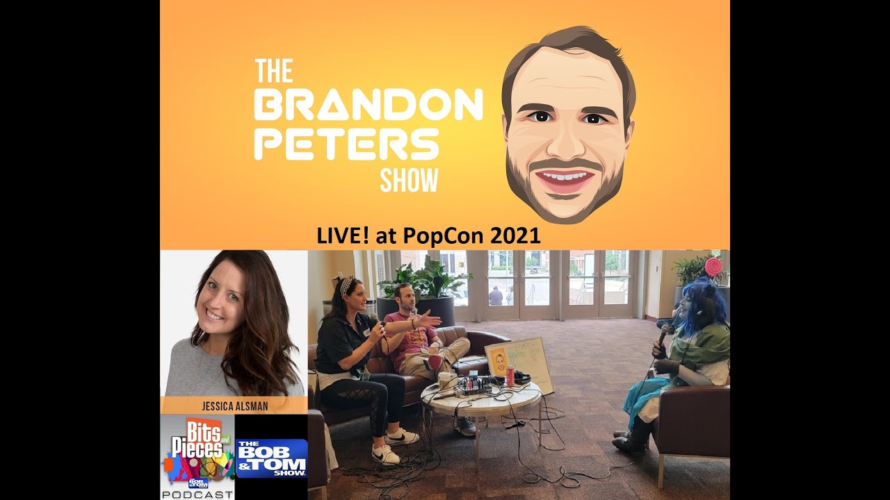 The Brandon Peters Show EP040: LIVE! at PopCon 2021 with Jessica Alsman