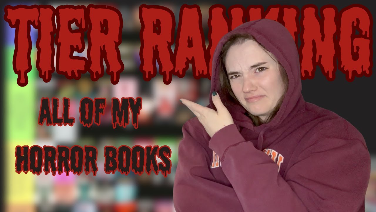 Tier Ranking EVERY Horror Book I've Ever Read!!! || Best and Worst Horror Books