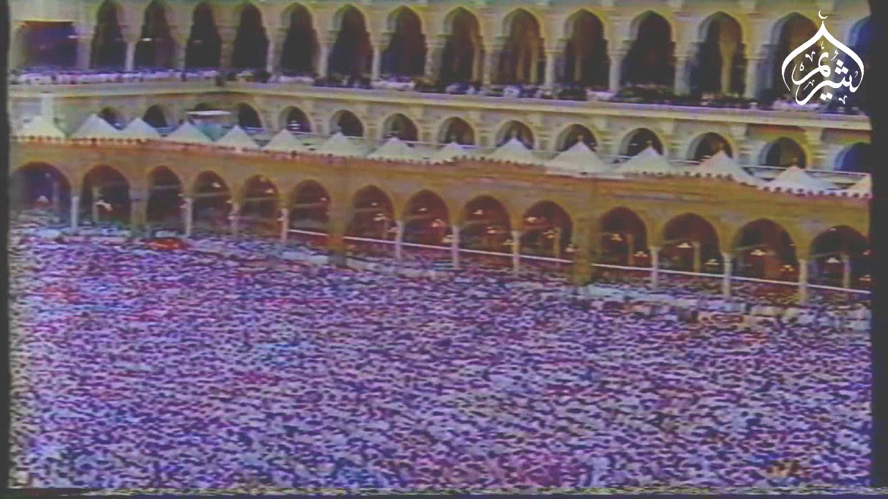 تسجيل نادر | صلاة عيد الفطر المبارك 1407 من #المسجد_الحرام