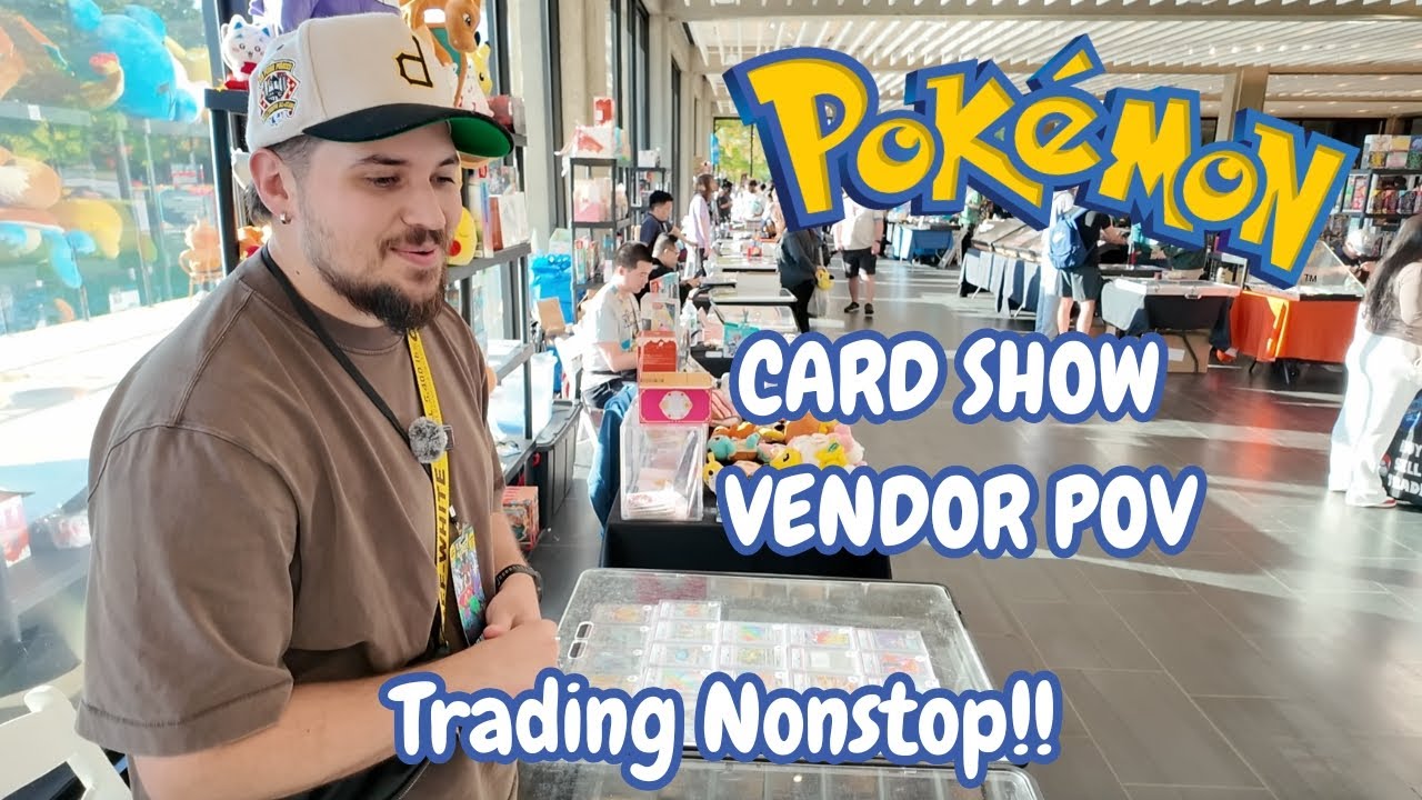 Бесконечная торговля!! Взгляд продавца покемонов!! #pokemon #pokemoncards #vendor #pov #pokemontcg