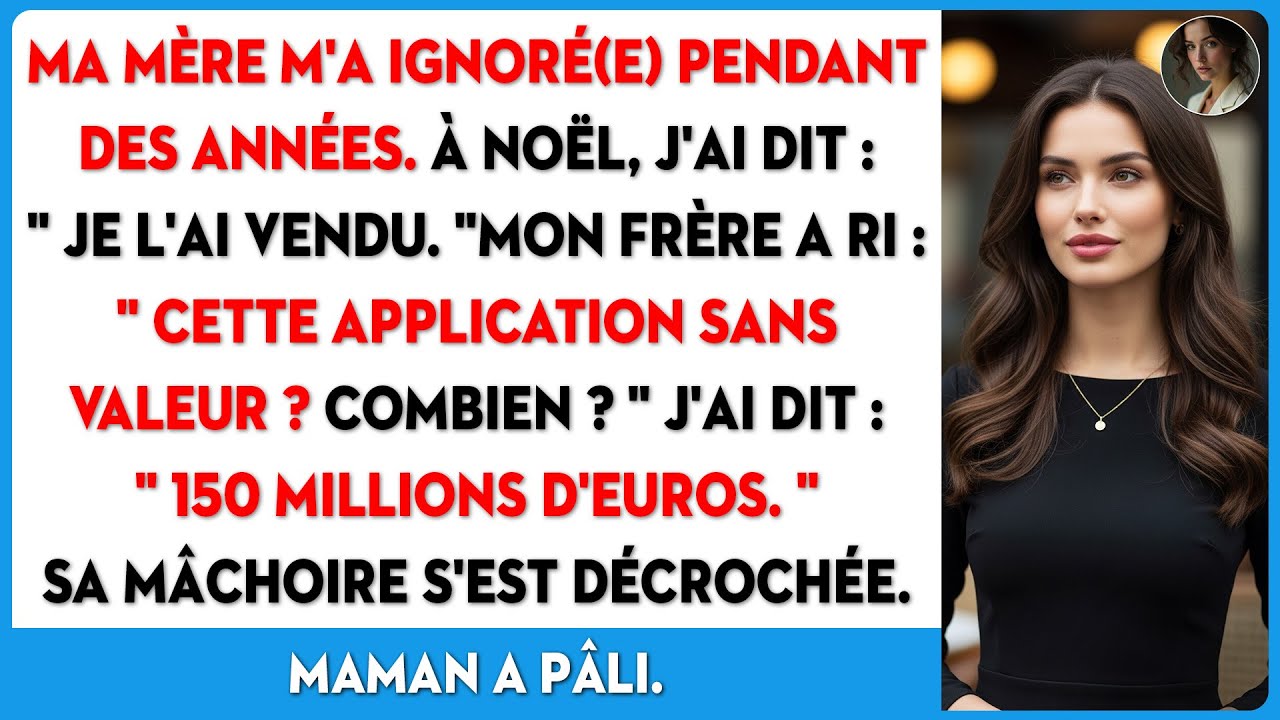 Ils se moquaient de moi à Noël. J'ai dit : « Vendu 150 M€ », les laissant bouche bée.