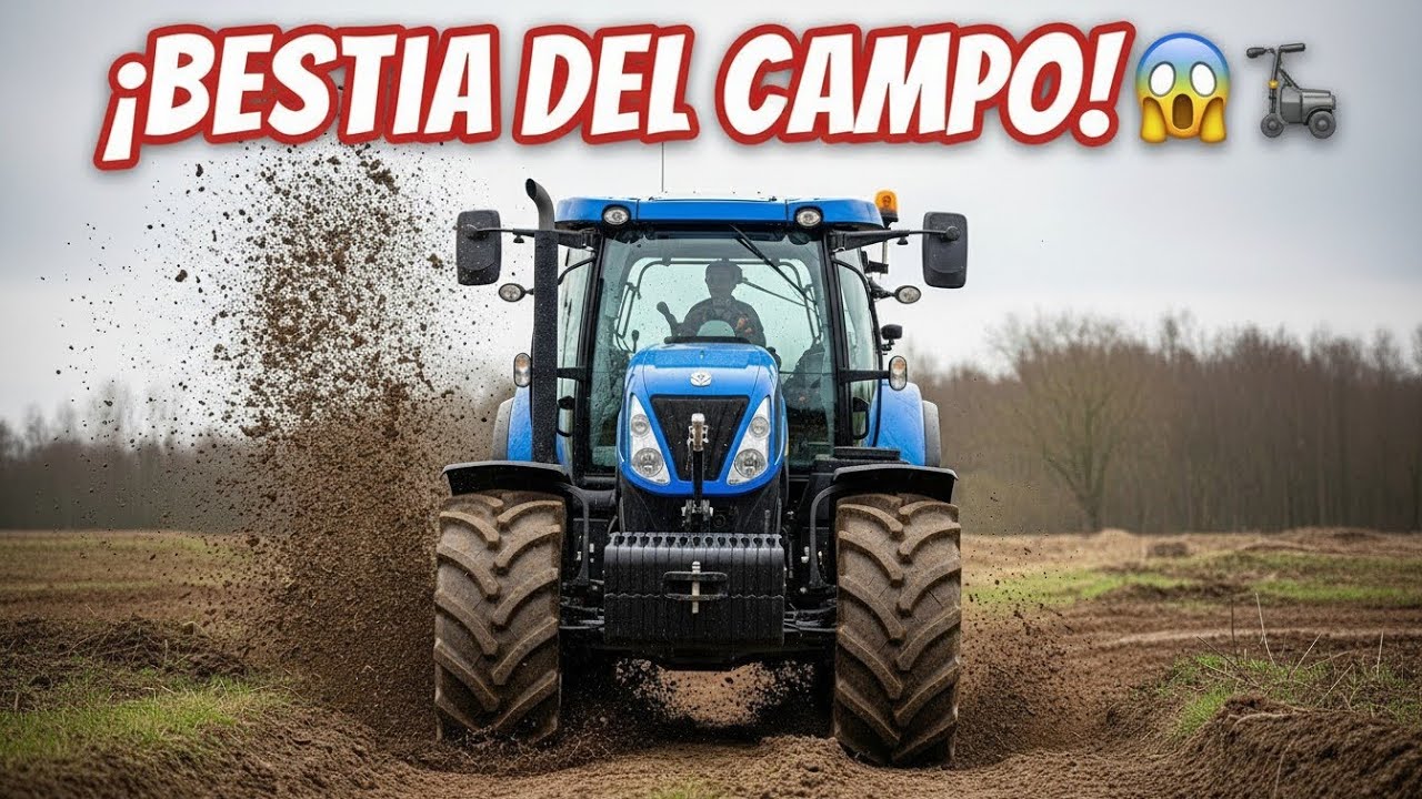 🔥 ¡Nuevo New Holland T7.210 2026! 😱 El Tractor MÁS POTENTE y TECNOLÓGICO del Campo 🚜💥 #TractorNuevo 