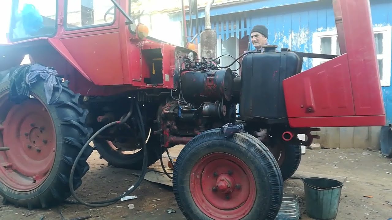 Замена поршневой  трактора Т-25