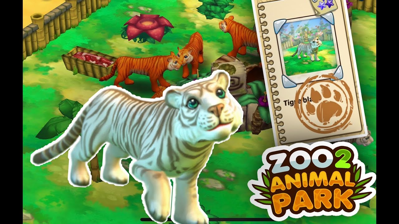 Zoo 2 Animal Park #99 Le Tigre Blanc