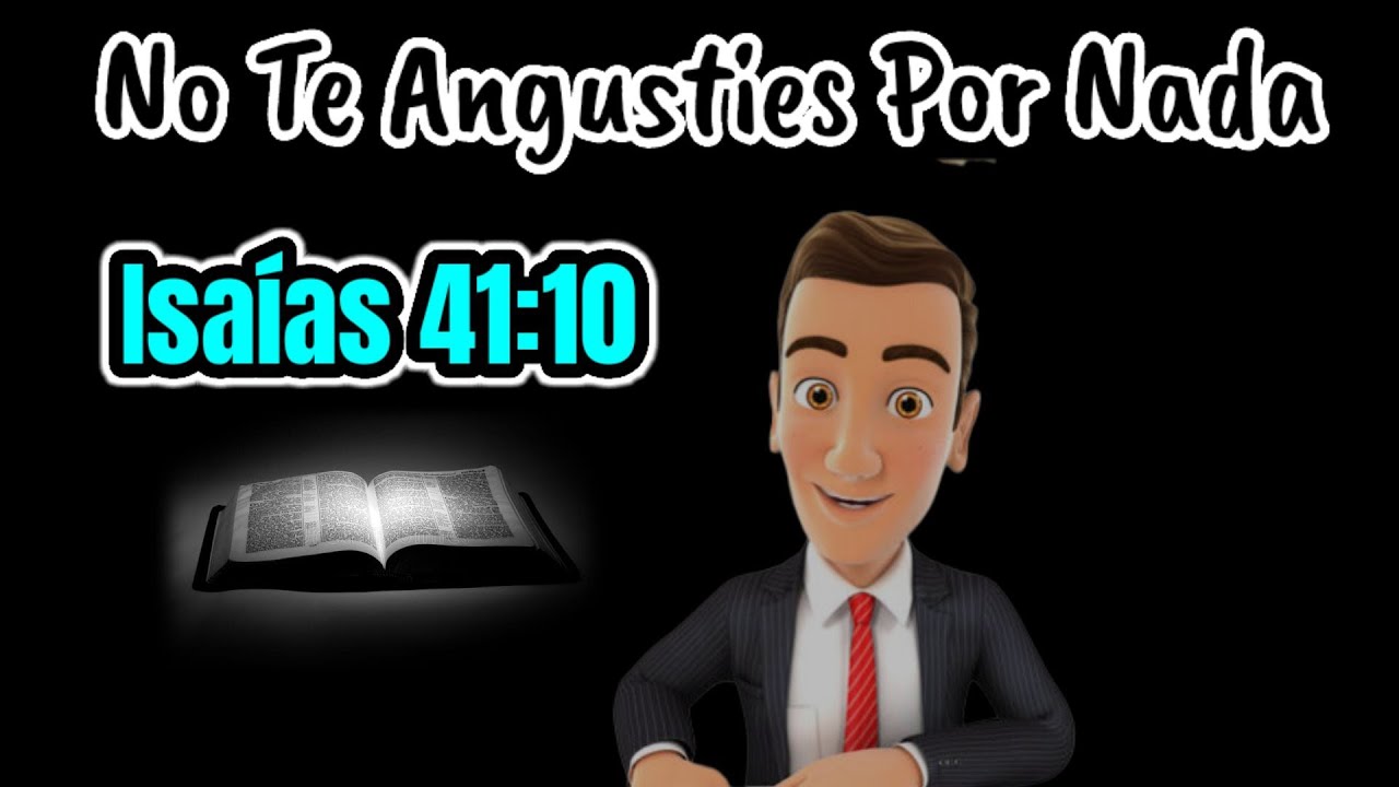 NO TE ANGUSTIES PORQUE ESTOY CONTIGO DISCURSO JW POR HERMANO CIEGO (TESTIGOS DE JEHOVÁ).