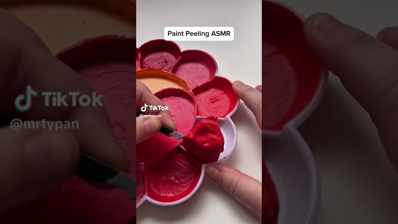 Paint Peeling ASMR TikTok Compilation 
