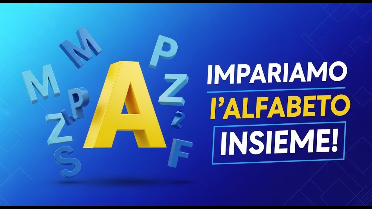 Impariamo l'alfabeto - Video per bambini