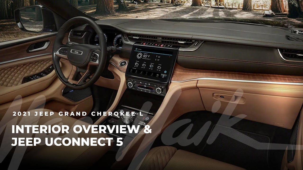 Interior Overview & Jeep uConnect 5 | 2021 Jeep Grand Cherokee L | Mac Haik How-Tos