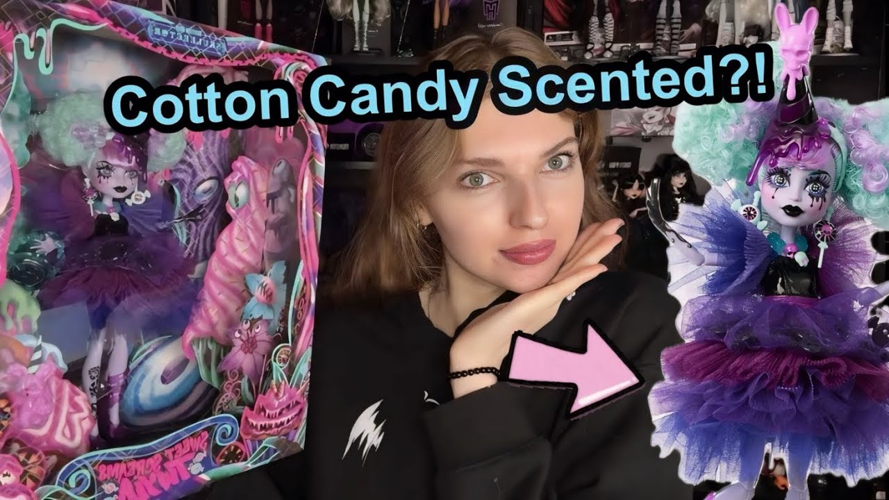 Распаковываем куклу Твайлу SDCC &laquo;Сладкие крики&raquo; от Monster High! 🍬🩵