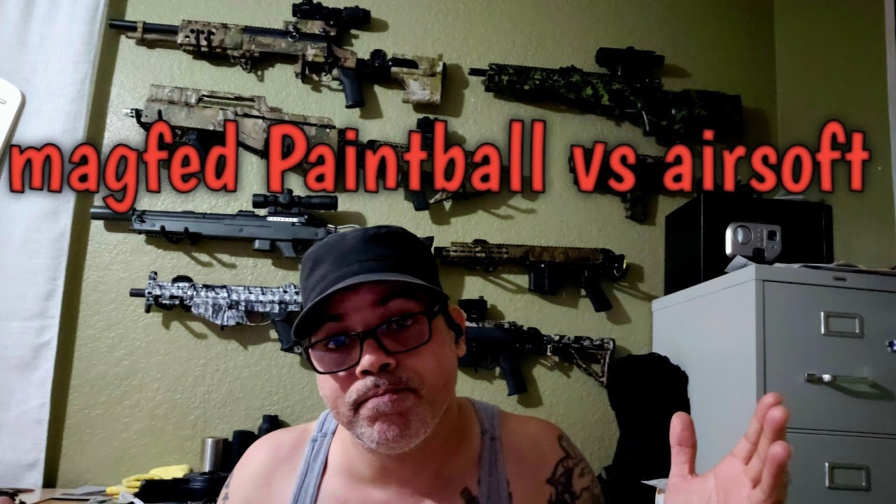magfed Paintball vs. Airsoft i been cheating