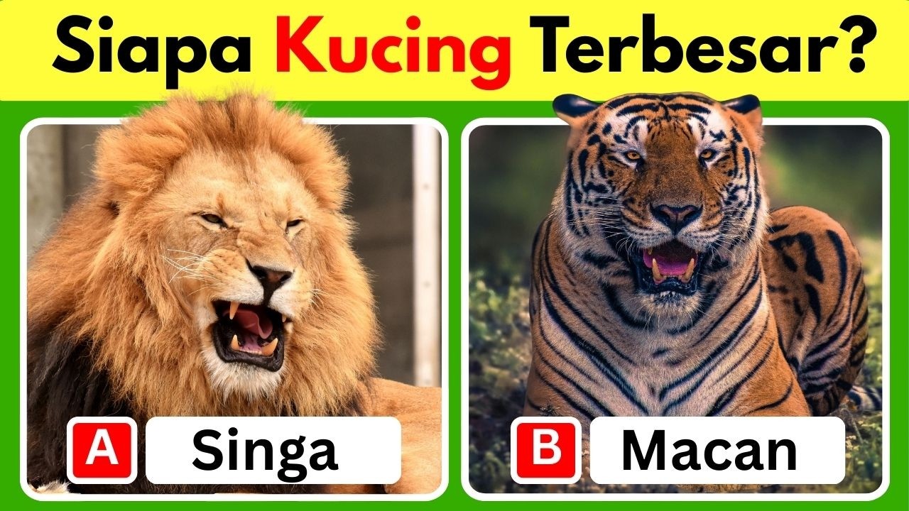 Seberapa Hebat Pengetahuanmu Tentang HEWAN? | 35 Tantangan Seru!