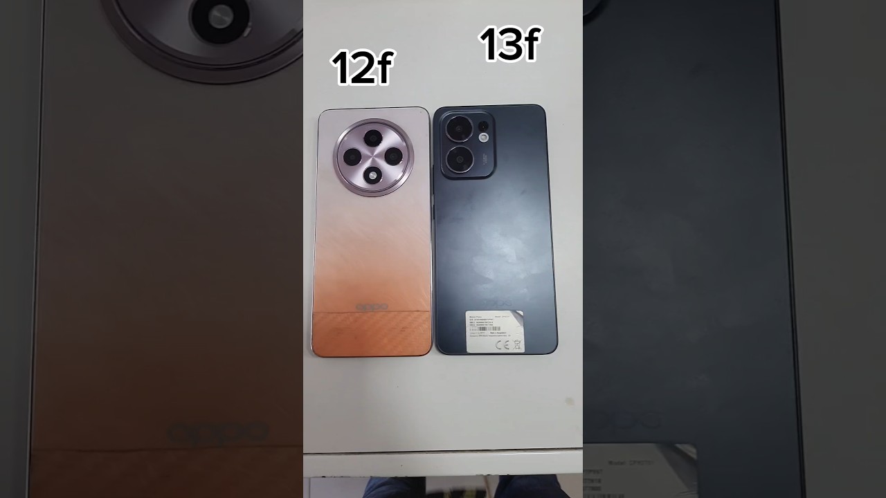 Oppo Reno 12F Vs Oppo Reno 13F Reboot Up Test