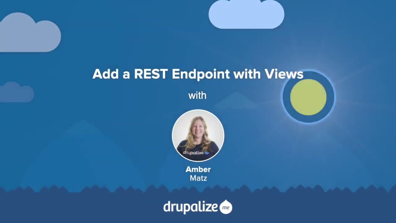 Add a REST Endpoint with Views