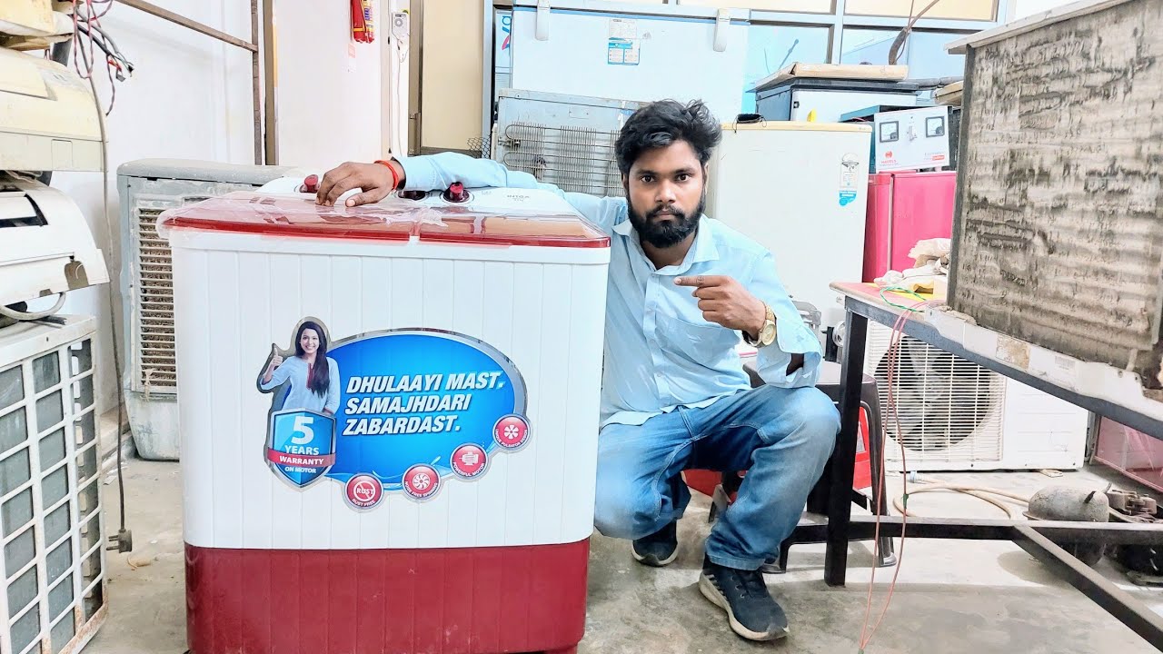 वाशिंग मशीन को जीरो से समझे !! How to working & Repairing washing machine with Practical