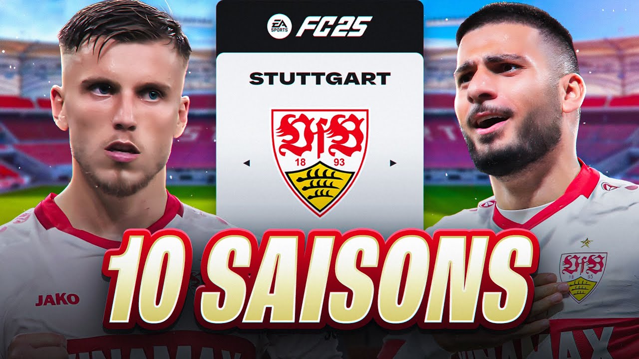 Ich übernehme den VfB Stuttgart für 10 SAISONS in EA FC 25!! 🔟🔥