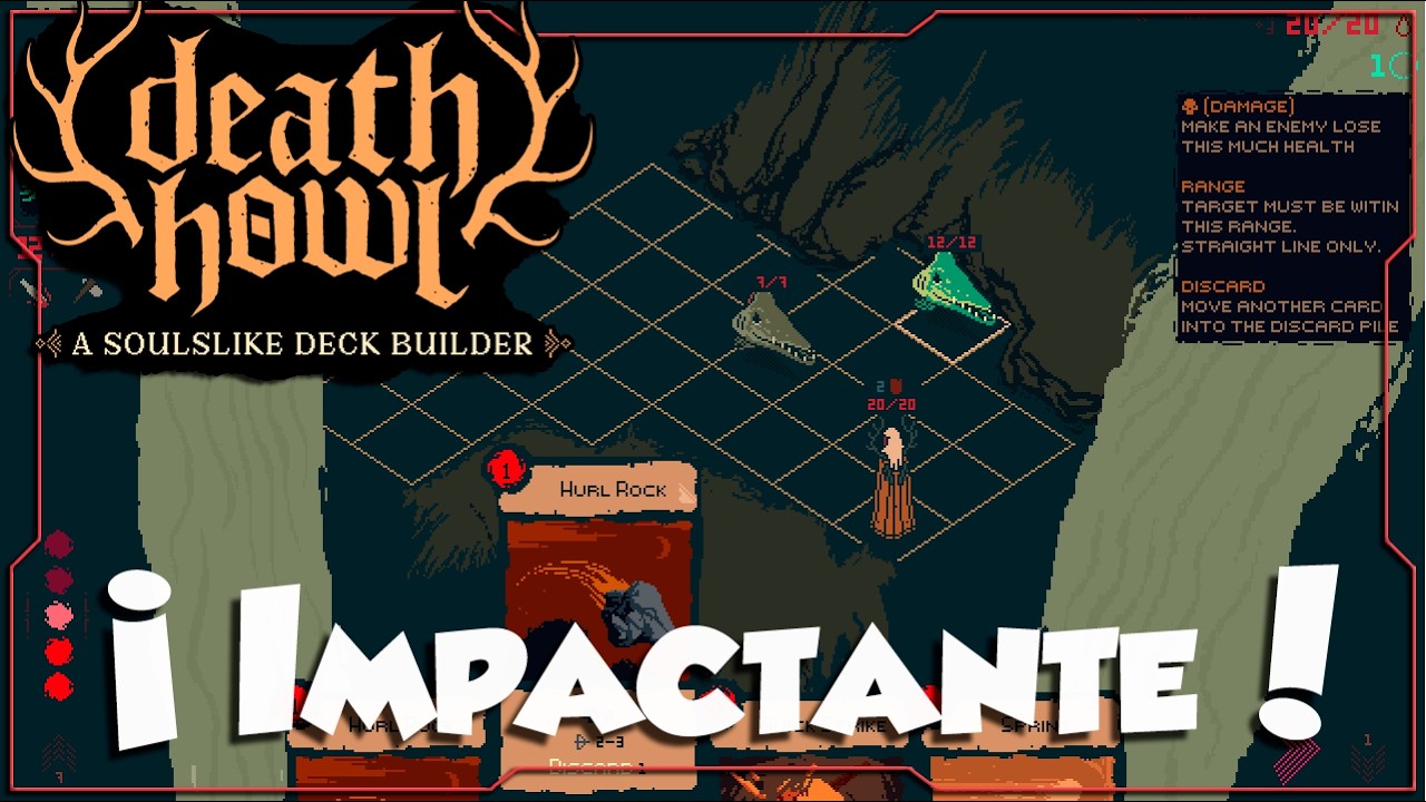 DEATH HOWL | Deckbuilder + Historia Profunda | Lanzamiento | Gameplay Espa&ntilde;ol