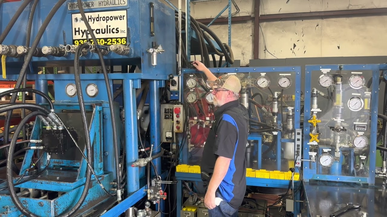 Danfoss H1-053 Pump Test, 12/13/2022