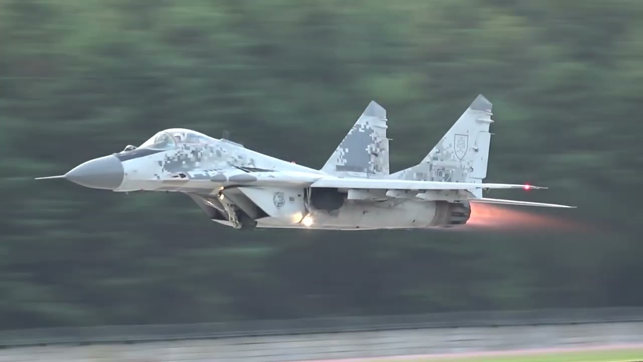 Loučení Mig - 29 Slovak International Air fest (SIAF) Malacky-Kuchyňa