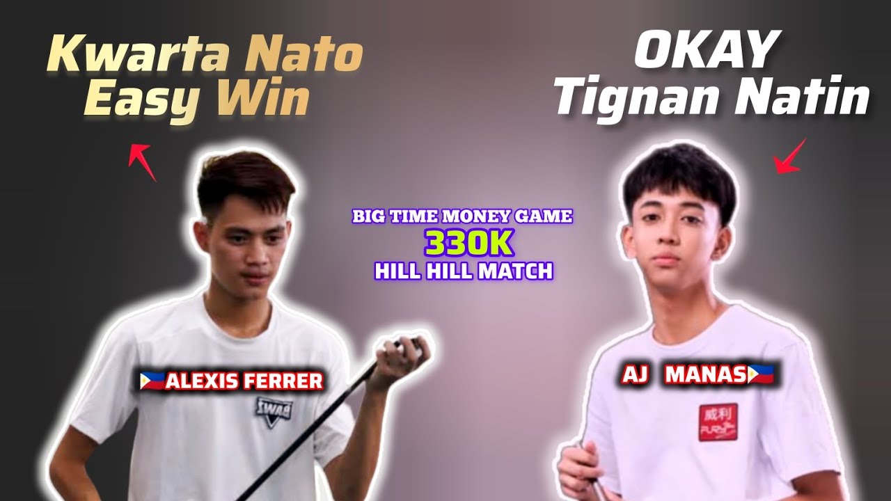 Aj Manas 🆚 Alexis Ferrer || Highlights 9ball parihas race to 20 || Mahiwaga talaga ang bilyar