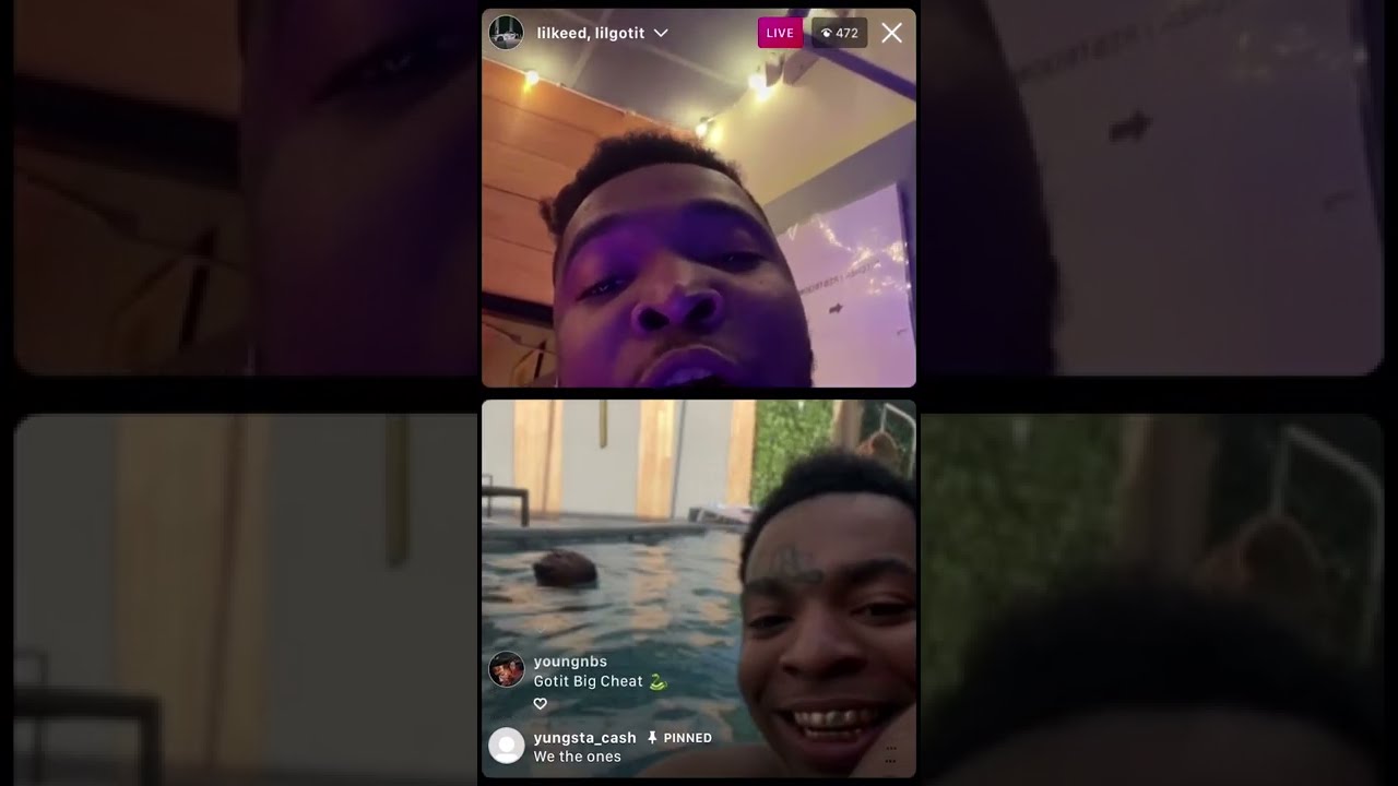 Lil Keed & Lil Gotit Funny Instagram Live 5/07/2022 #LLK