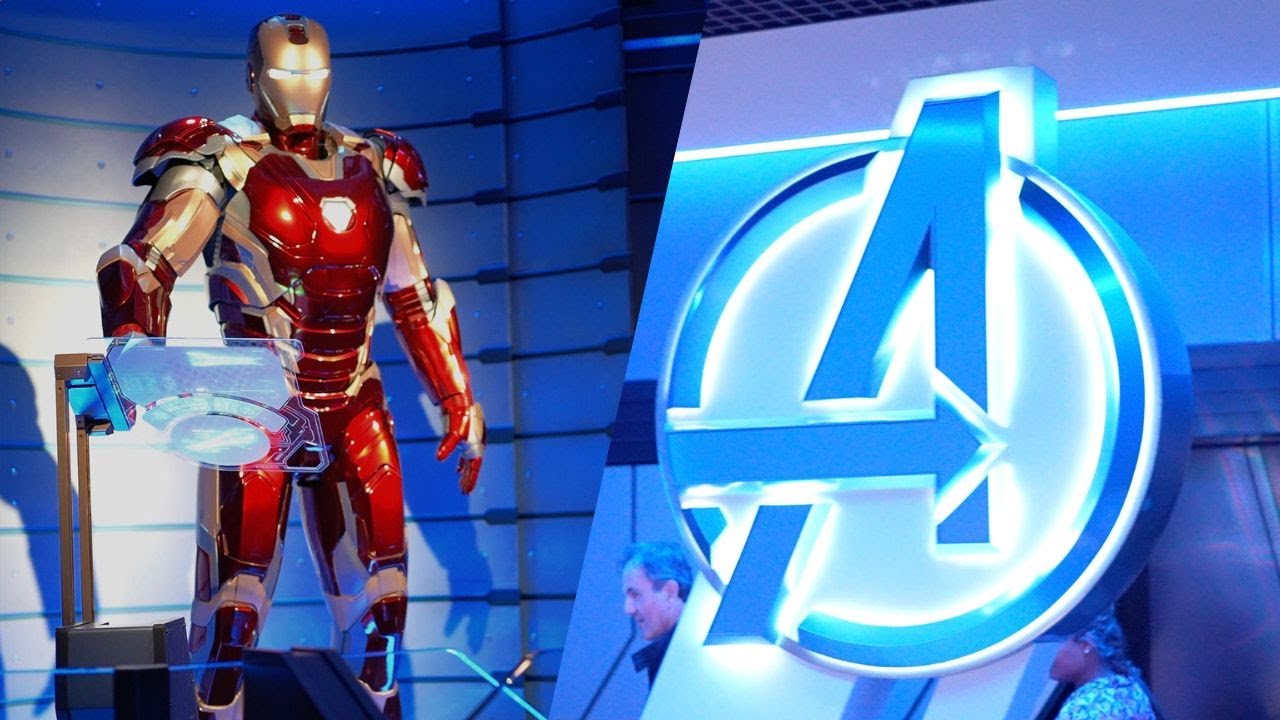 Avengers Assemble: Flight Force Rollercoaster Disneyland Paris 2023 4K