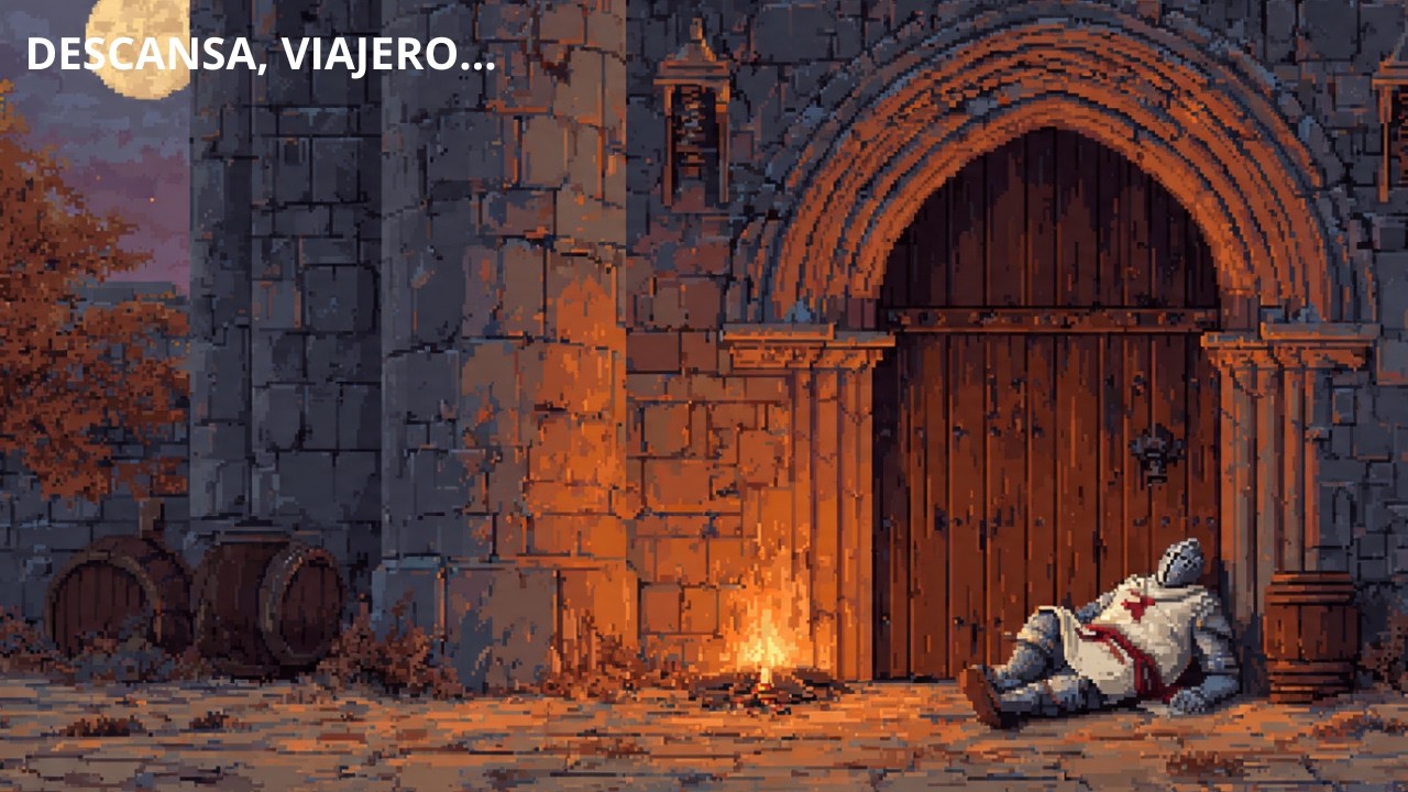Descansa, Viajero… Las Puertas del Refugio Se Abren Esta Noche 🏰🌙