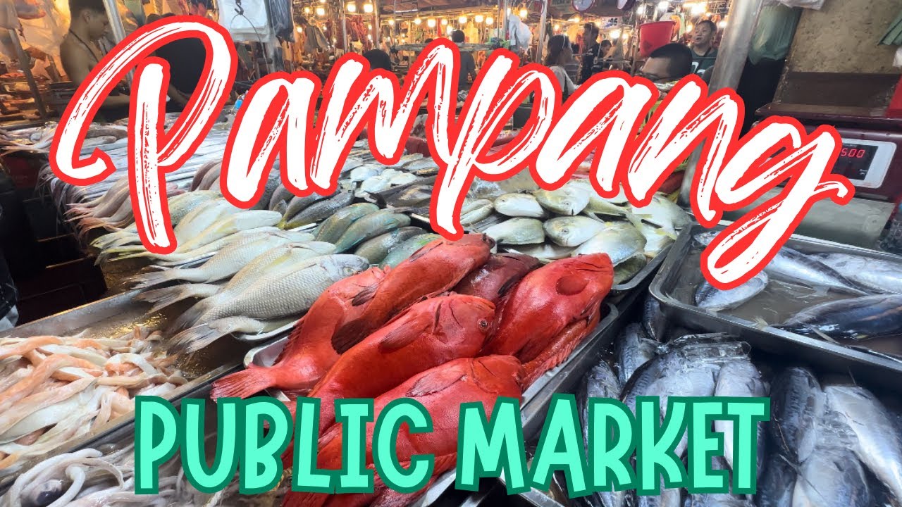 LAHAT FRESH. ANG SARAP MAMILI SA PAMPANG PUBLIC MARKET. PAMPANGA, PHILIPPINES