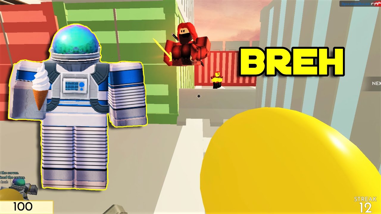 Stealing a Win With An Astronaut In Roblox Arsenal!