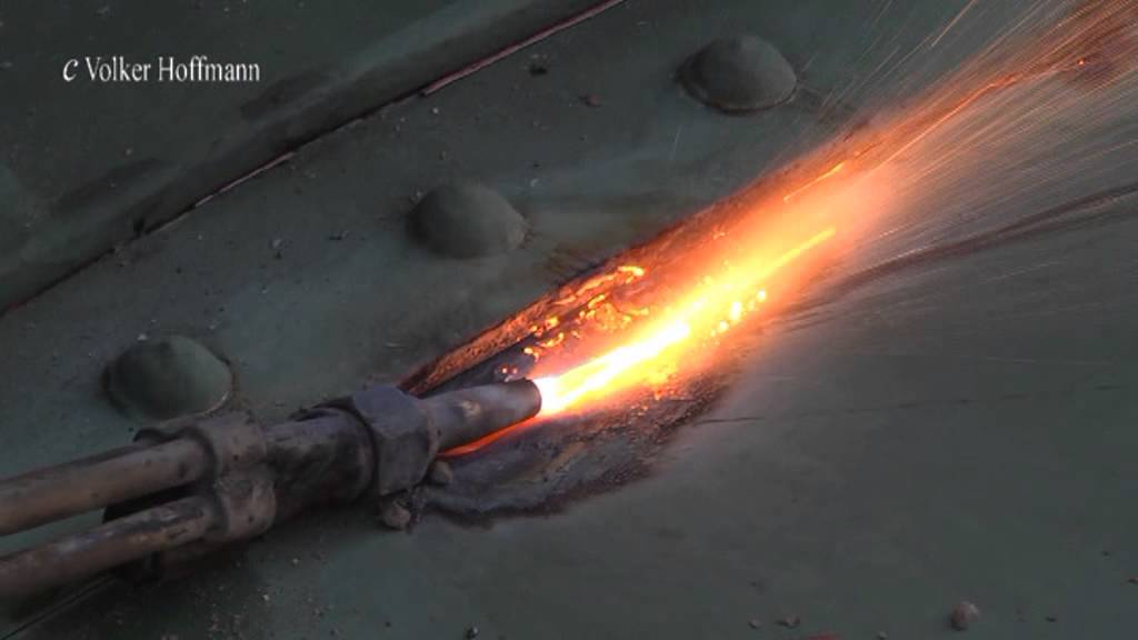 Badener Br&uuml;cke Rastatt / Zerlegung der alten Metallkonstruktion