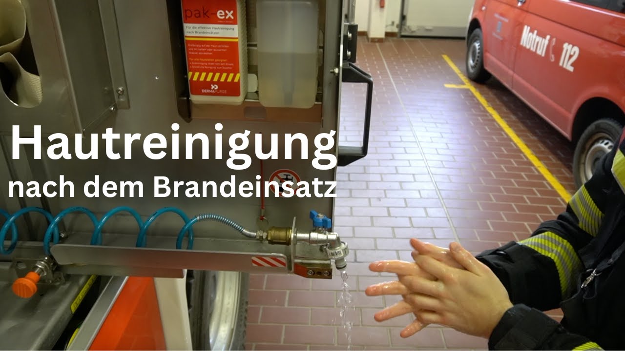 Effektive Hautreinigung nach dem Brandeinsatz | PAK-EX