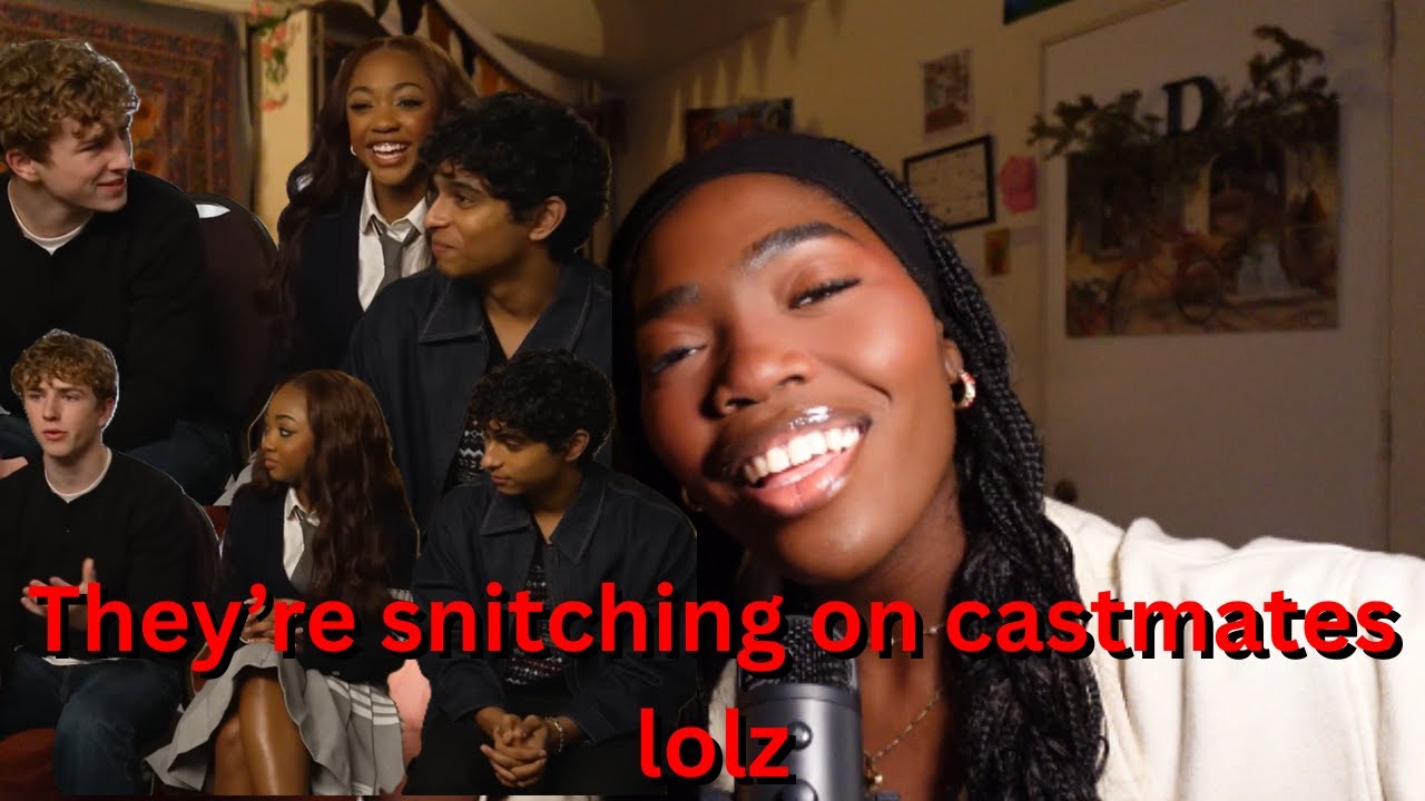 Percy Jackson and the Olympians cast play a game MTV | REACTION #pjo