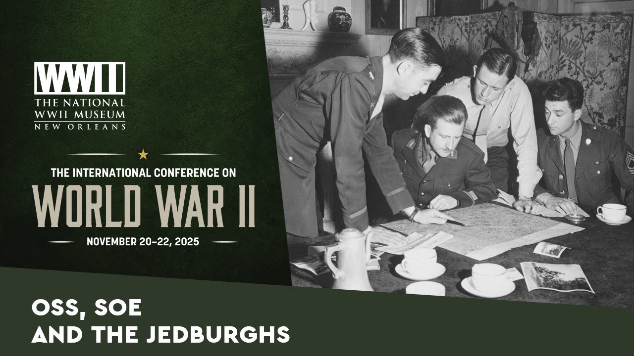 OSS, SOE and Jedburghs with Clare Mulley, Benjamin F. Jones