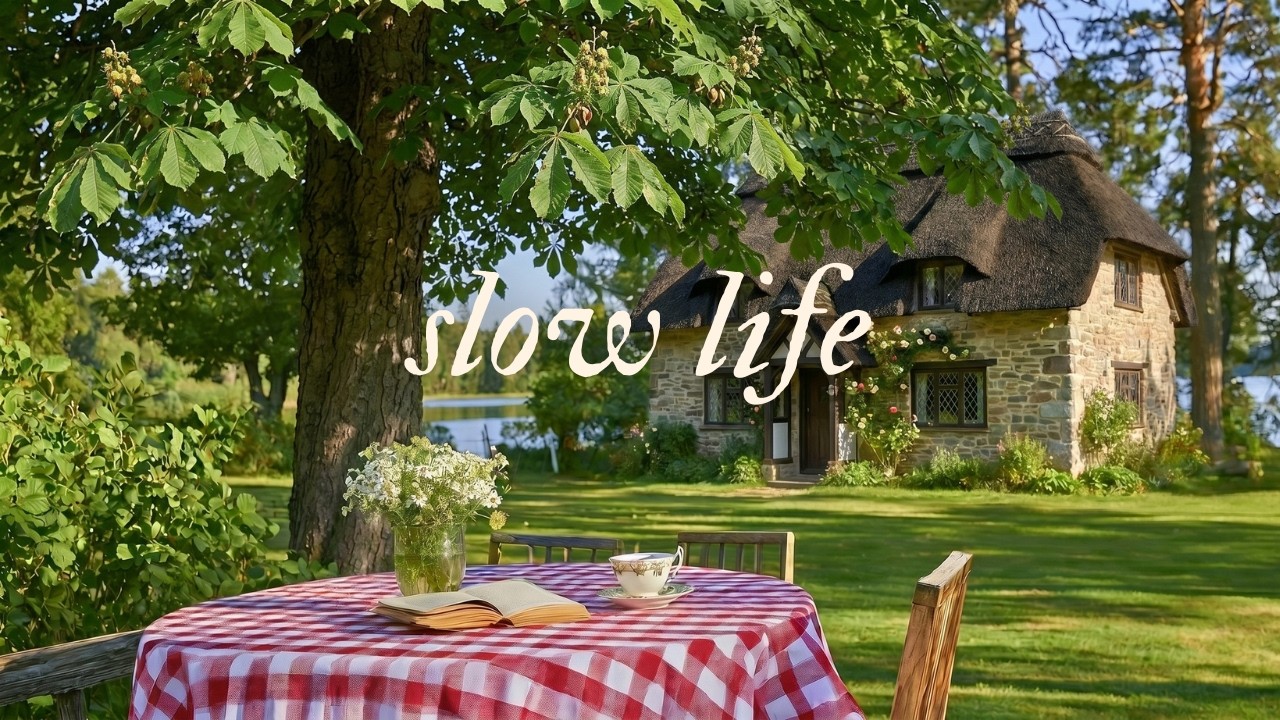 a quiet playlist for a slow life 🍃 peaceful music for relaxing, studying & slow living