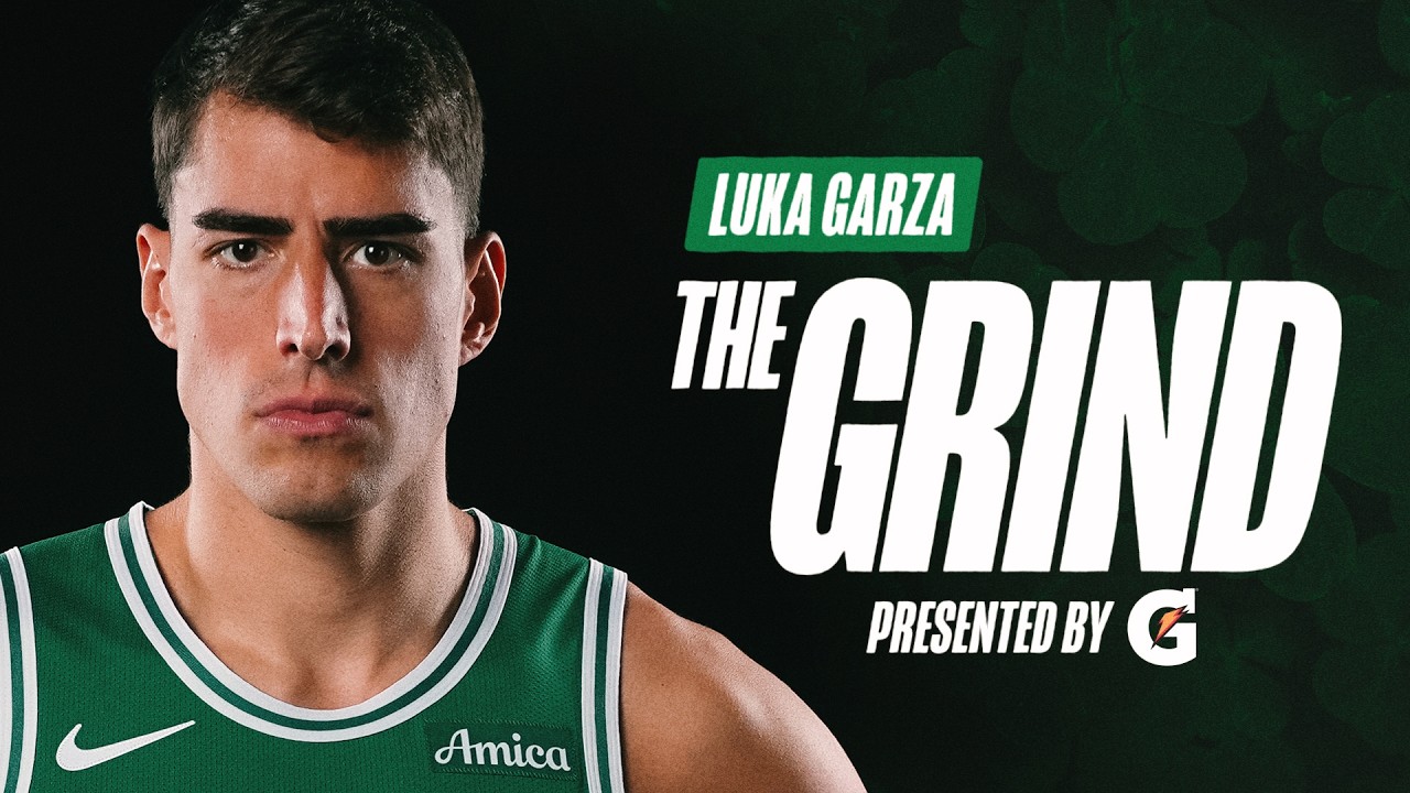 Luka Garza is living out his dream playing for the Boston Celtics ☘️ | The Grind