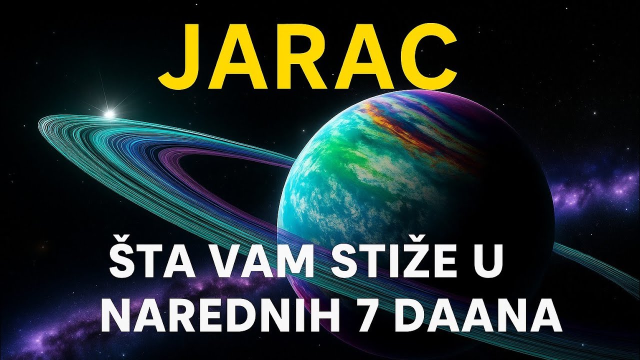 JARAC ♑️ NAREDNIH 7 DANA ♑️ Balans kroz hrabru odluku otvara put srabilnosti i sreći!! 🍀♥️🌞