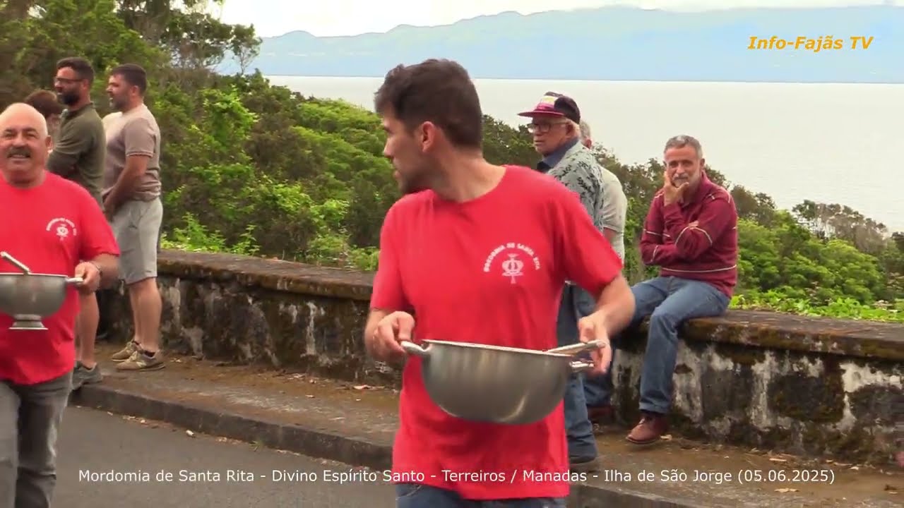 “MORDOMIA DE SANTA RITA” – Terreiros / Manadas – Ilha de São Jorge (05.06.2025)