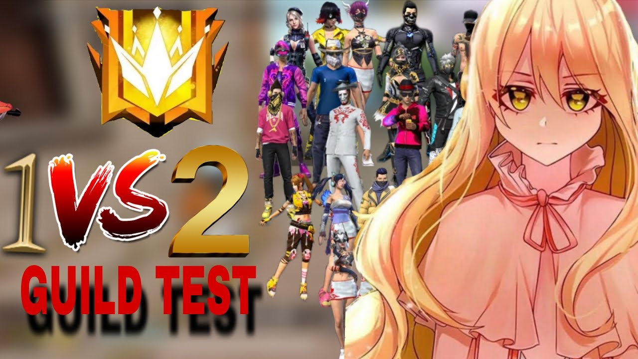 🛑FF LIVE Guild test coustom giveway 😆😆❤️