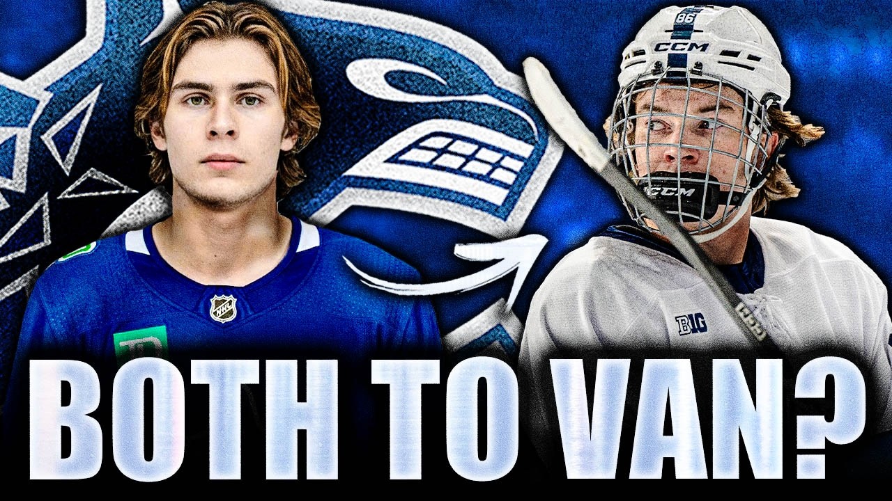 CANUCKS GETTING GAVIN MCKENNA & HIS TEAMMATE? J.J. WIEBUSCH TO VANCOUVER? (Top Prospect News)