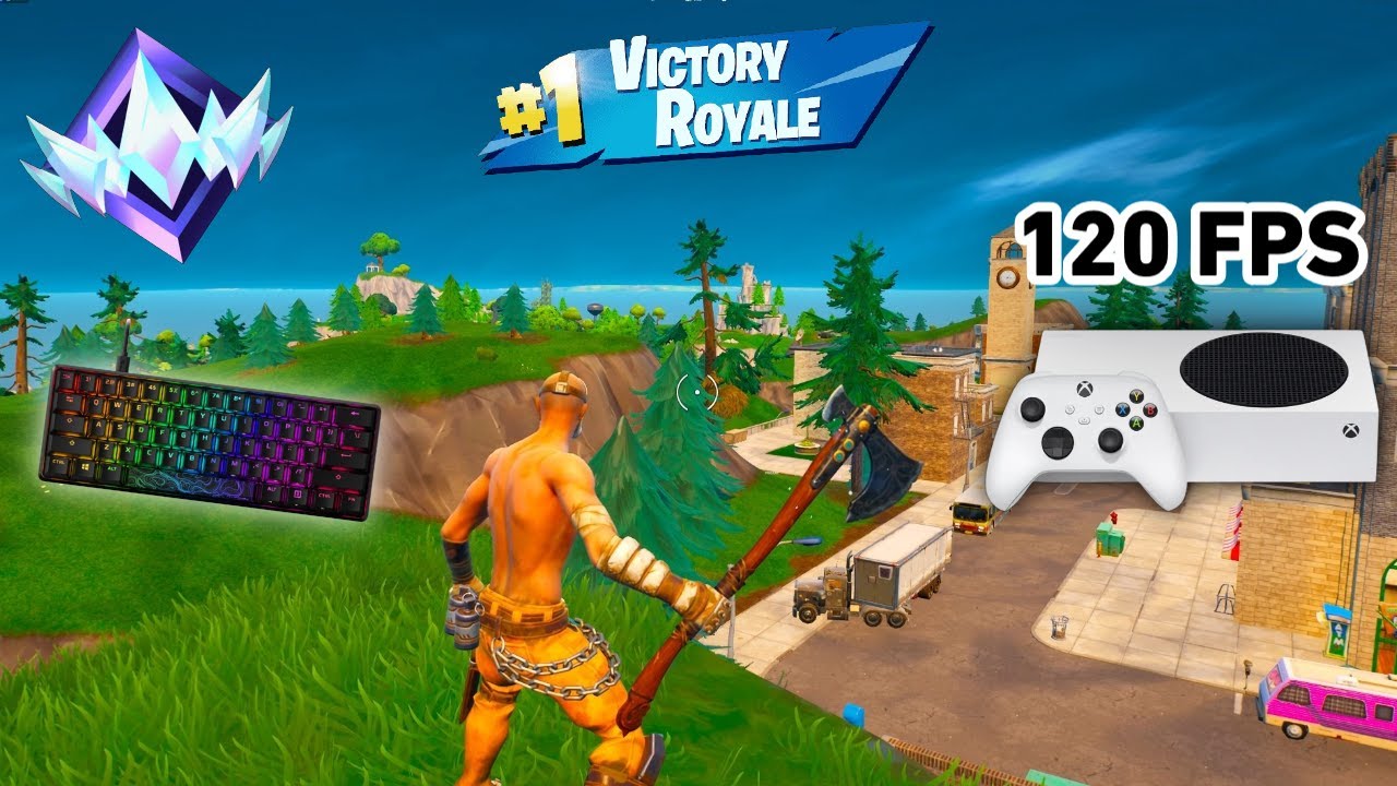 Fortnite Unreal Ranked Reload On Xbox Series S | Keyboard & Mouse Gameplay | 120 FPS