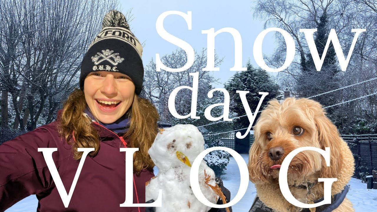 A day in my LiFE in the SNOW ❄️⛄️!!!